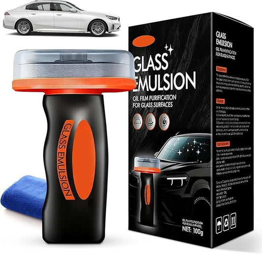 elesysy Car Glass Guard,Car Oil Film Cleaner,Glass Guard Windshield Cleaner &Oil Film Remover For Cars Window, Glas s Emulsion Coating, Crystal Clear View