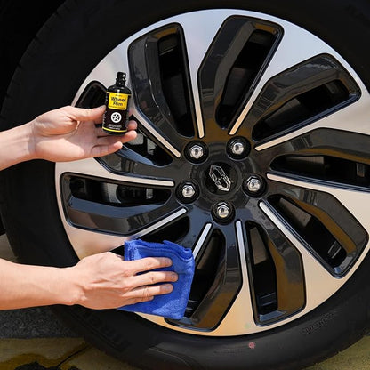 NADAMOO Wheel Rim Ceramic Coating 30ml，Hydrophobic Protection Gloss Finish Water and Dirt Repellent for Car Wheel - Self Cleaning - Repels Brake Dust - Deeper Shine