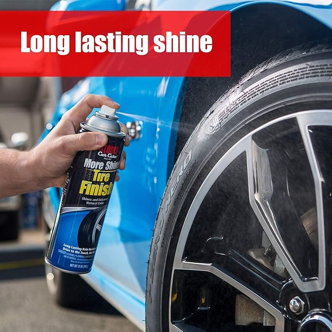 Stoner Car Care 91044-12PK Original More Shine Tire Finish – Tire Shine Spray for a Deep Matte Black Finish with Long-Lasting Rain-Resistant Protection, Non-Greasy No Sling – 12 oz (Pack of 12)