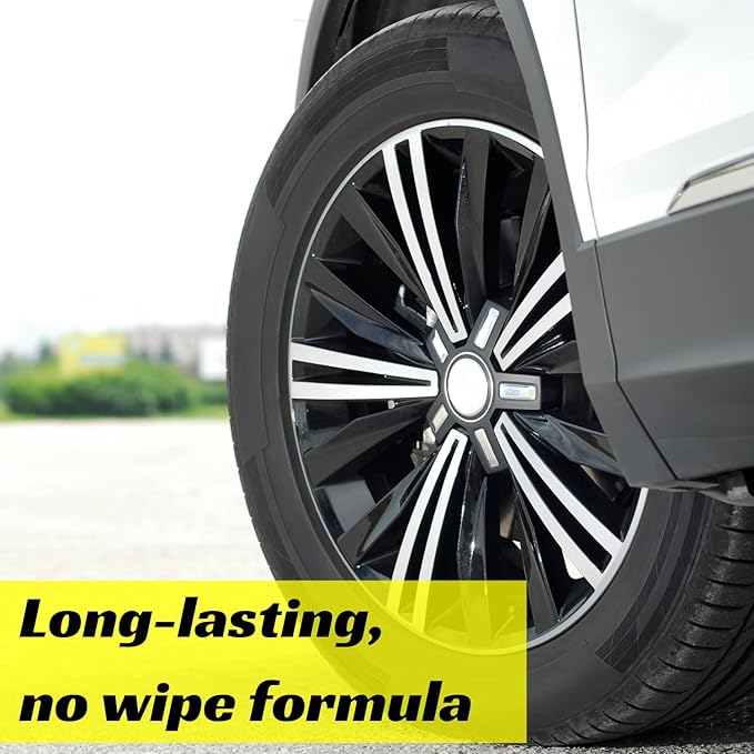 Stoner Car Care 91094-3PK More Shine Tire Finish – Tire Shine Spray for a Deep Matte Black Finish with Long-Lasting Rain-Resistant Protection, Non-Greasy No Sling – 12 oz (Pack of 3)
