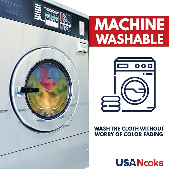 USANOOKS Microfiber Cleaning Cloth - 1200 Washes, Ultra Absorbent Towels Grip Root Weave Grime - 12pack - Burgundy