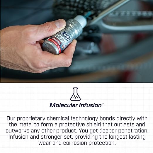 Formula 100 Power Drive Spray eBike Chain Lube – Lubricant for Electric Bikes – Durable Corrosion & Wear Protection, Friction Reduction, Race Day Blend – 300ml Aerosol (10.14 oz)