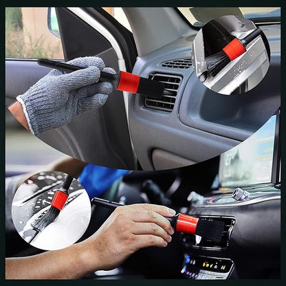 CPROSP High Pressure Car Cleaning Gun Jet Cleaner, Car Interior Cleaner Detailing Wash Gun, Wash Spray Bottle Nozzle with Metal Spinner