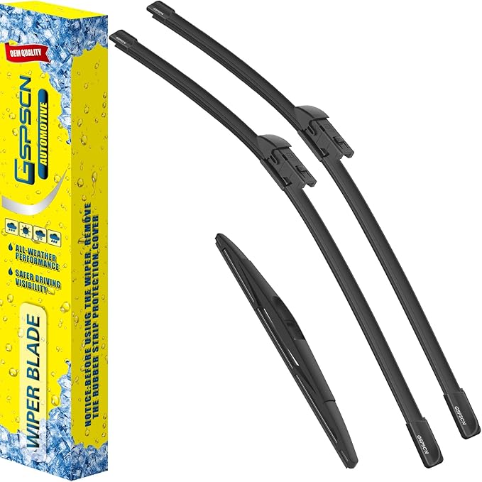GSPSCN 3 Wipers For Subaru Crosstrek 2024-2018，Impreza 2024-2017，Original Equipment Windshield Wiper Blades Set 26"+16"+12" (Set of 3)