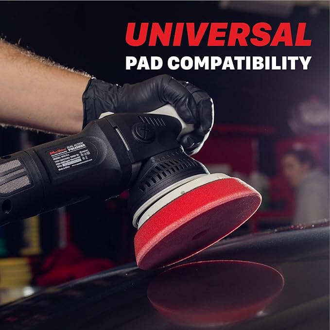 Maxshine M15 Pro Dual Action Polisher | 15mm Throw, 5” Backing Plate, 1000W Motor | Variable Speed, Ergonomic Grip, Low Vibration | Auto, Boat & Marine Detailing Buffer for Paint Correction