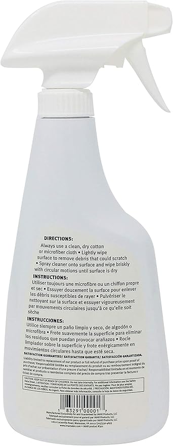 Imar 301 Strataglass Cleaner Bundle (2 Bottles) with Microfiber Detailing Cloth (3 Total Items)