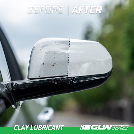 3D Clay Lubricant GLW Series | DIY Car Detailing | Hyper Slick Lubrication for Clay Bars | Eliminates Contaminants from Paint | Ultra Surface Protection | Decontamination Formula | Easy to Use | 16oz