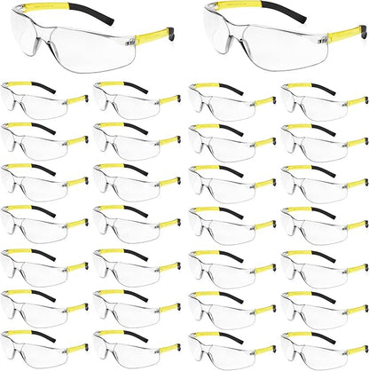 Salfboy Safety Glasses for Men Women ANSI Z87.1 Safety Glasses Bulk Protective Eyewear Scratch-Resistant