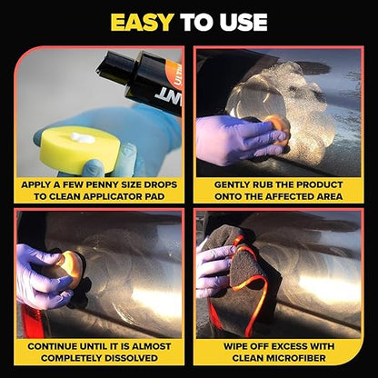 Carfidant Scratch & Swirl Remover - Polishing, Rubbing & Buffing Compound for Car Paint Repair - Restores Shine & Enhances Gloss, 16.9 fl oz