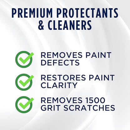 303 Products Compound - Removes Paint Defects and Restores Clarity - Removes Oxidation and Swirls - Restores Surface Clarity - Removes 1500 Grit Scratches (Step 1), 12 fl. oz. (30705)
