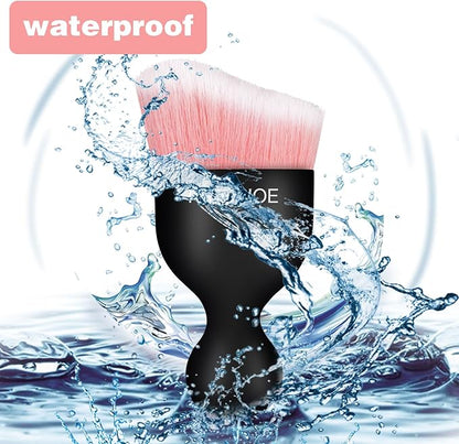 Car Interior Cleaning Brush, Car Duster Interior,Car Detailing Brush Dusting Brush,Car Interior Cleaning Tool, Auto Soft Hair Car Brush,Auto Interior Dust Brush for Air Vents(Pink White)