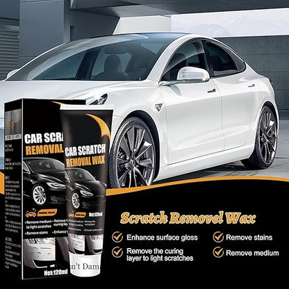 Scratch Remover for Vehicles, Car Scratch Remover for Deep Scratche,Car Scratch Repair Paste,C-ar Polishing Wax Scratch Remover for Vehicles, Cars Paint Scratchs Repair Kit with Wipe & Sponge (1 PCS)