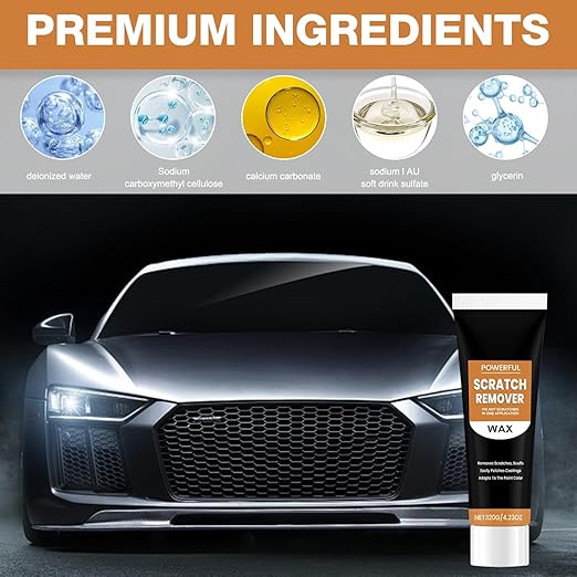 Scratch Remover for Vehicles,Car Scratch Remover,Car Paint Scratch Repair Paste, Long-Lasting Protection for All Vehicle Surfaces