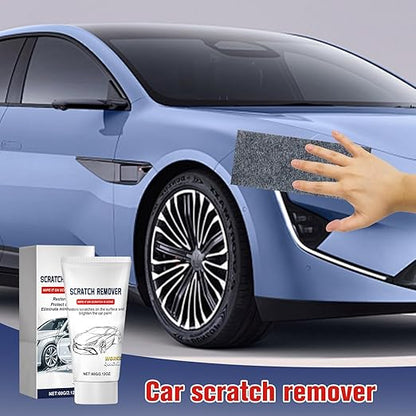 2 Pcs Nano Sparkle Cloth Car Scratch Remover,Upgrade Scratch Remover for Vehicles,Car Paint Scratch Repair Paste,Nano Sparkle Cloth Scratch Remover for Vehicle
