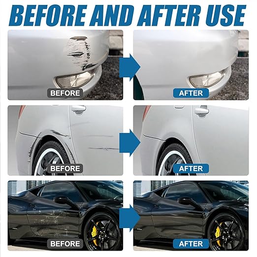 Nano Sparkle Cloth Car Scratch Remover with Scratch Repair Paste,Upgraded Nano Sparkle Cloth for Cars Scratches,Miracle Nano Cleaning Cloth Scratch Remover for Deep Scratch Repair on Car Paint