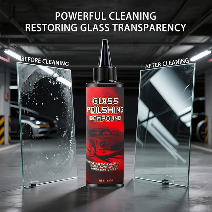 BAGOT Glass Scratch Remover for Deep Scratches, Car Paint Scratch Remover for Vehicles, Car Scratch Repair Kit, Cars Paint Scratch Repair, Windshield Polish