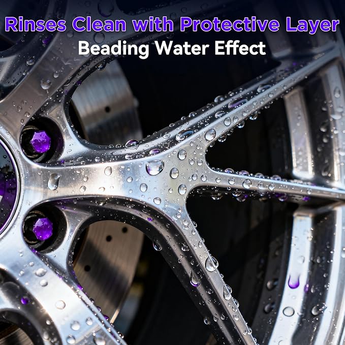 Wheel Cleaner & Rust Dissolver - 500ml, Acid-Powered Formula for Brake Dust & Iron Deposits, Safe for Alloy & Painted Rims