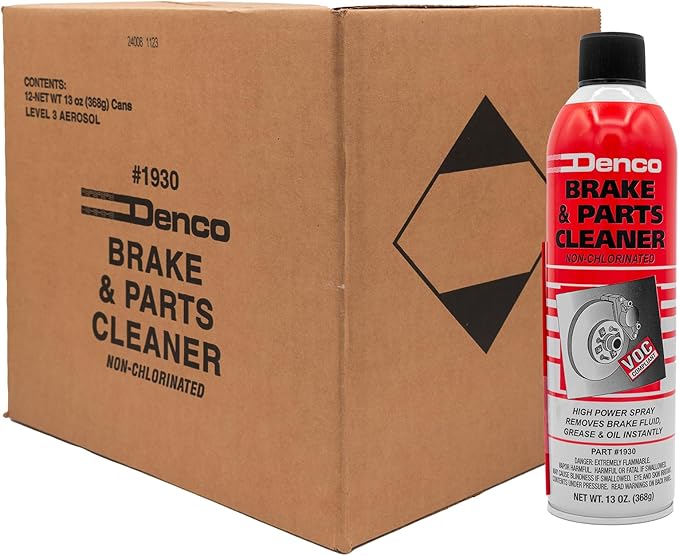Denco #1930 Brake & Parts Cleaner - 13 OZ Net Wt - 15.3 FL OZ - 12 to 88 Pack (960)