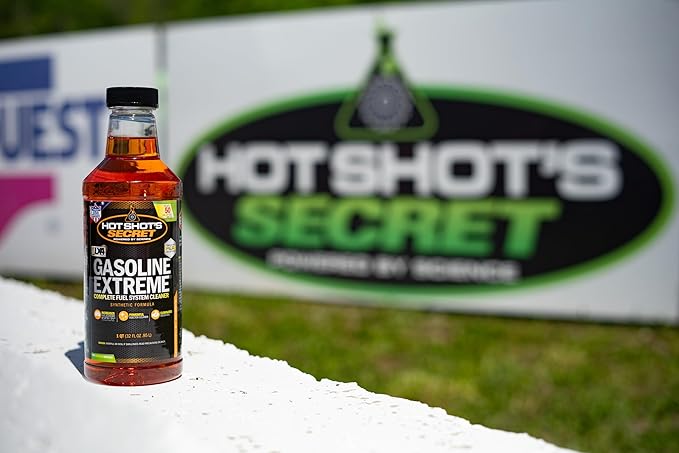 Hot Shot's Secret Gasoline Extreme 32 Oz, Concentrated Fuel System Cleaner, Fuel Additive for Gasoline Engines, Injector Cleaner - Increases MPG & Restores Engine Performance