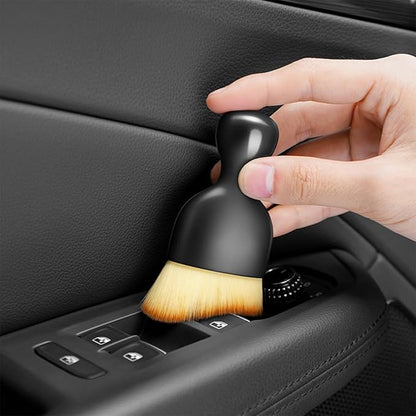 IAXSEE 3 PCS Soft Car Interior Detailing Brush Set Dash Duster Tools Dust Removal Kit for Auto Truck SUV & RV Interior Cleaning