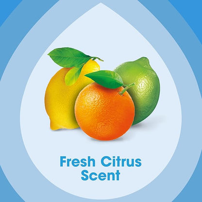 Pledge Multisurface Cleaning Wipes, pH Balanced, Fresh Citrus, 25 Count (Pack of 3, 75 Total Wipes)