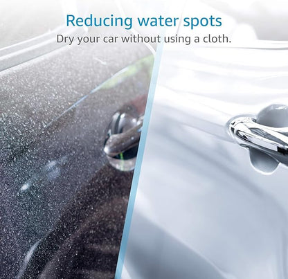 AQUA CREST Inline Water Filter, Dedicated for Car Washing, Window & Yard Cleaning, Effectively Reduce Hard Water Spots, Soften Water, Upgraded Formula, 2 Pack with Hose Protector