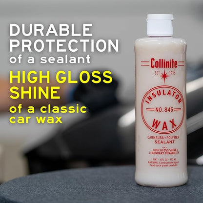 Collinite 325 Auto Cleaner Wax and 845 Insulator Wax Bundle