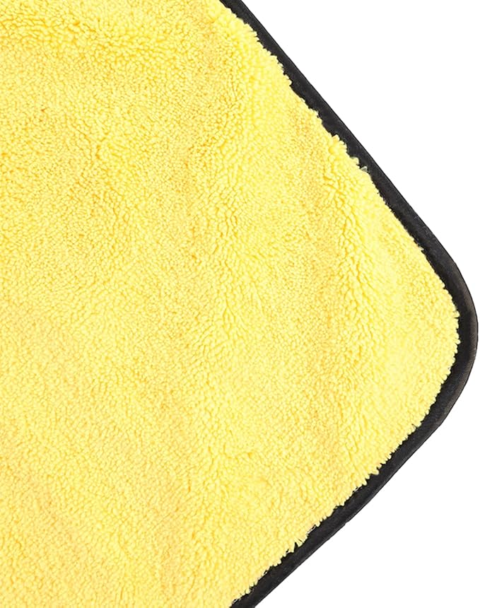 Mr. Detroit - Microfiber Drying Towel, Super Absorbent & Giant Size for Car Wash, Home Cleaning & Detailing - Scratch-Free, Fluffy Microfiber Cleaning Cloth, 25" x 36" Inch