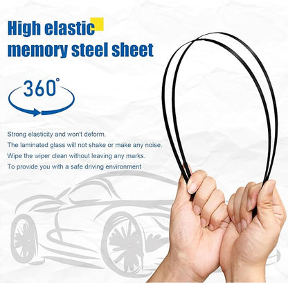 22"+20" Windshield Wipers With 2 * 10" Rear Wiper Blade Sets Automotive Replacement for Mini Cooper Clubman 2016-2023,Easy For Installation (Pack of 4)