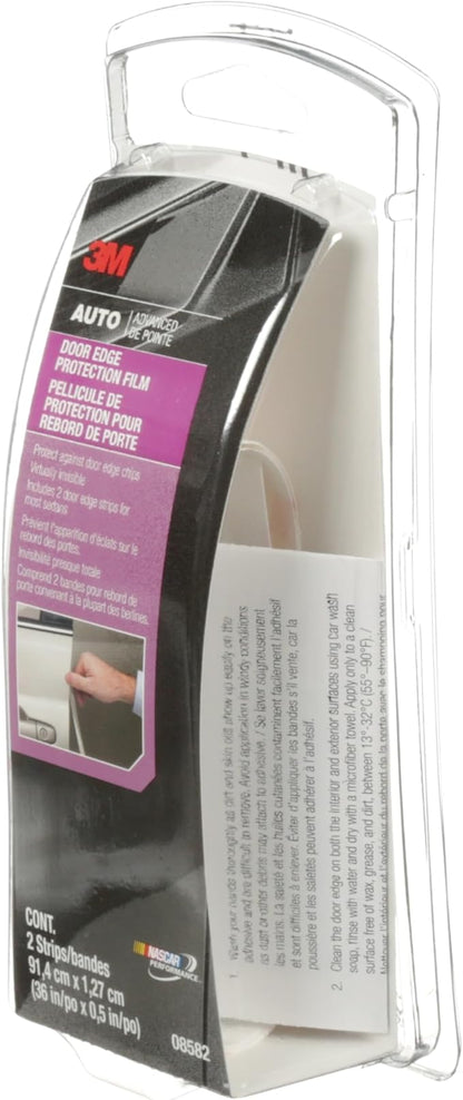 3M Door Edge Protection Film, 36 Inch, Protect Door Edges From Chips, Scratches, and Scuffs, No Tool Required, Yellowing and Staining Resistant, Professional Grade Solution (08582)