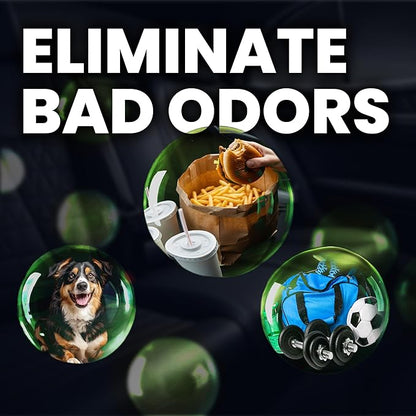 Lane's Premium Car Air Fresheners - Orange Scent Water Based - 4 oz Eliminate Bad Odors of Pet & Food From Car Interior Leather, Carpet, Upholstery Great For Cars, Trucks, SUVs, RVs & More