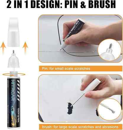 PQ/M7236 Race Red Touch Up Paint for Ford,2-in-1 Scratch Repair Kit with 2PCS Disposable Micro Applicators, Quick & Easy Premium Scratch Remover for Deep Scratches