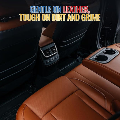 Automotive CPR Heavy Duty Leather Cleaner 16 oz – Deep Cleaning Spray for Natural & Synthetic Leather Seats, Panels, and Trim – Non-Greasy, Residue-Free Formula for Fast Interior Detailing
