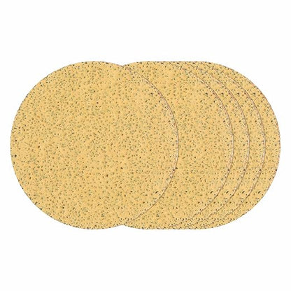 Kozelo 20 Pcs Sanding Discs 2 Inch 40 Grit Hook and Loop Random Orbital Sandpapers Suitable for Drywall Sander Wood Metal Furniture, Yellow