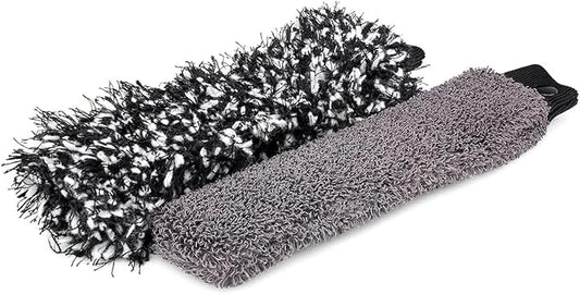 Detail Factory - Wheel Brush Kit with Interchangeable Microfiber Covers - Ultra-Soft Cleaning, Washing and Detailing Wheels, Tires, and Rims - Live Wire