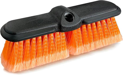 10" Car Wash Brush Head with Soft Bristle for Auto RV Truck Boat Camper Exterior Washing Cleaning
