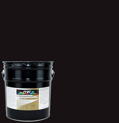 RUST BULLET DuraGrade Color - Black - 5 Gallon - Advanced Technology Corrossion Control, Rust Inhibitor & Protective Coating, Exceptional Adhesion, UV Resistant