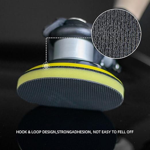 6” Clay Pad for Car Detailing, Synthetic Surface Prep Clay Disc, Clay Bar Replacement Tool for Auto Detailing, Removes Overspray & Contaminants, Hand or Pneumatic Polisher Use, Reusable
