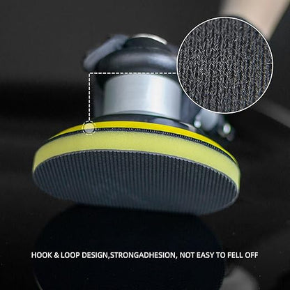 6” Clay Pad for Car Detailing, Synthetic Surface Prep Clay Disc, Clay Bar Replacement Tool for Auto Detailing, Removes Overspray & Contaminants, Hand or Pneumatic Polisher Use, Reusable