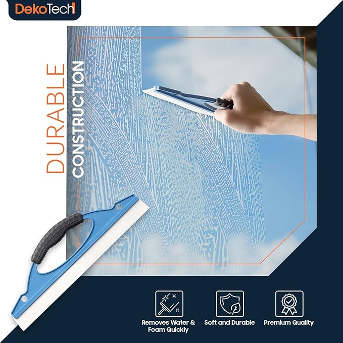 Professional Silicone Car Window & Windshield Squeegee – High-Performance Water Blade for Streak-Free Drying, Quick Water Removal & Scratch-Free Glass Cleaning