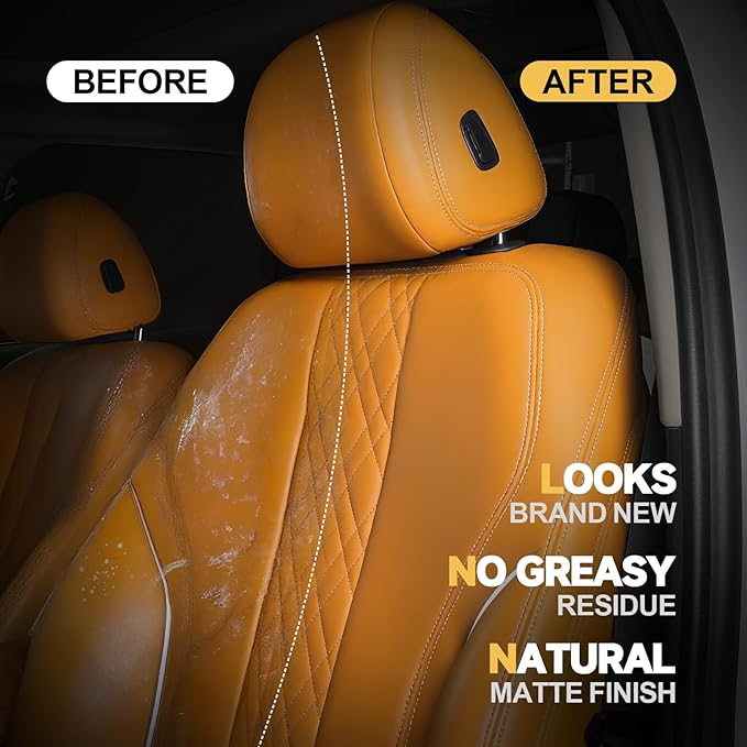 Deep Clean Interior Car Cleaner Kit for Tesla, 2-in-1 Foam & Mist Modes Car Upholstery Cleaner for BMW Accessories All Surface 16 Fl Oz Cleaning Kit Interior for Mercedes Benz Car Accessories