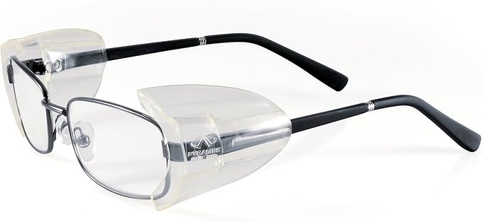 Pyramex Slip-On Clear Side Shield for Added Protection on Safety Glasses (2)