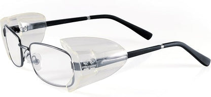 Pyramex Slip-On Clear Side Shield for Added Protection on Safety Glasses (2)