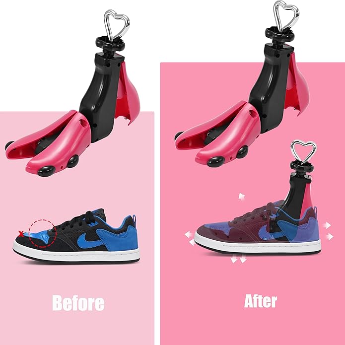 WANNUOQI Shoe Stretcher For Women Men,Boot Stretcher Women Men,Shoe Expander Widener Stretch Length Width