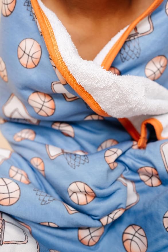 Copper Pearl Hooded Bath Towels Premium Knit/Terry Cloth Toddler Towels with Hood, Pockets, and Cool Designs - Great to Gift and Make Bath Time Fun - Big Kids Hooded Towel, Dunk