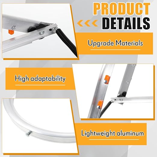 Zonon 1 Pcs Aluminum Face Shield Adapter for Grinding Cutting Cap Style Hard Hat Safety Face Mask Shield Visor Bracket (White)