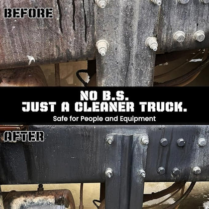 Industrial Truck Cleaner – Tough on Road Grime, Gentle on People and Equipment, 1-Gallon Jug