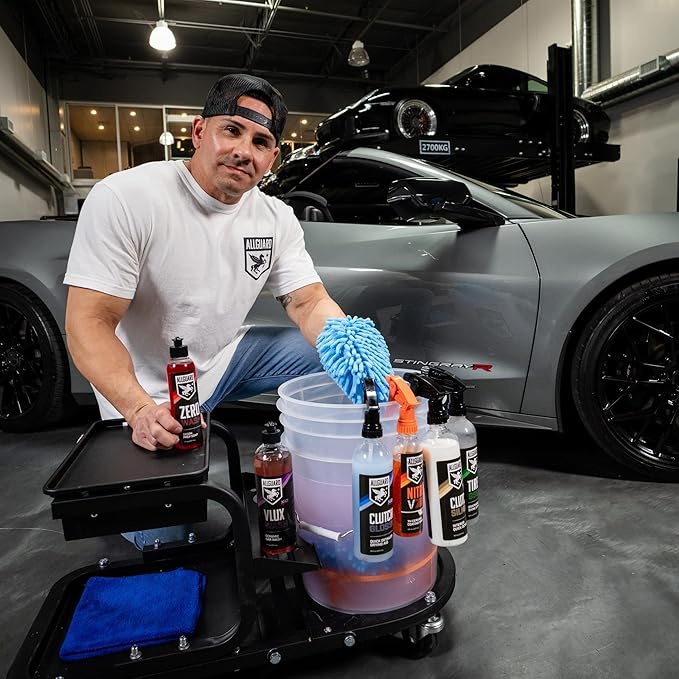 ZERO Wash - Strip Wash & Decontamination Soap - Deep Cleaning Removes Tough Contaminants, Old Car Waxes, & Sealants - Superior Surface Prep Boosts Coating Bond & Strength - Car Shampoo & Wax Remover