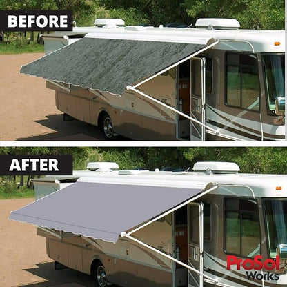 Bug Splat N' All Awning Cleaner 32 fl oz - Boat, Patio, Trailer & RV Awning Cleaner for Bug Splatter, Dirt, Grime & Stain Remover - Awning Fabric Cleaner & Rust Remover - Safe on All Surfaces
