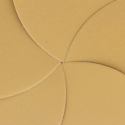 Dura-Gold Premium 500 Grit 6" Gold Sandpaper Discs, No Hole Pattern Dustless, Box of 50, Hook & Loop Backing for DA Sander, Finishing Coarse Sanding Abrasive Automotive Paint, Woodworking Wood, Metal